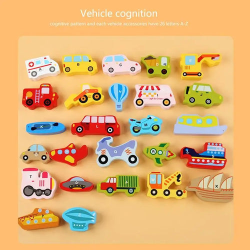 Wooden Stacked Puzzle Toy