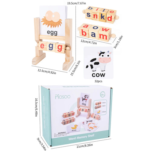 Spinning Alphabet Blocks