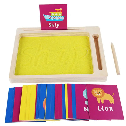 Wooden Montessori Sand Tray