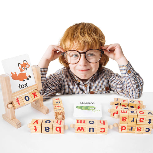 Spinning Alphabet Blocks