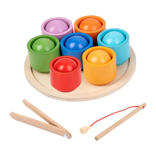 Rainbow Ball & Cups