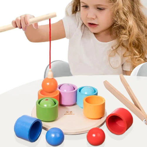 Rainbow Ball & Cups
