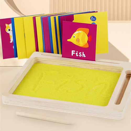 Wooden Montessori Sand Tray