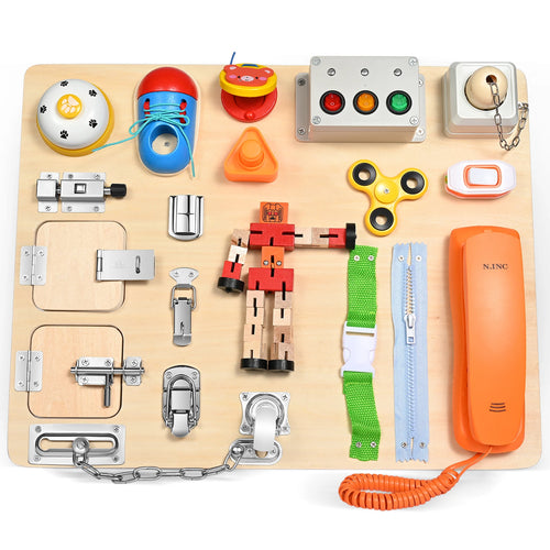 Wooden Busy Board