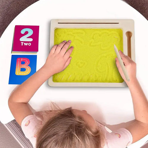 Wooden Montessori Sand Tray