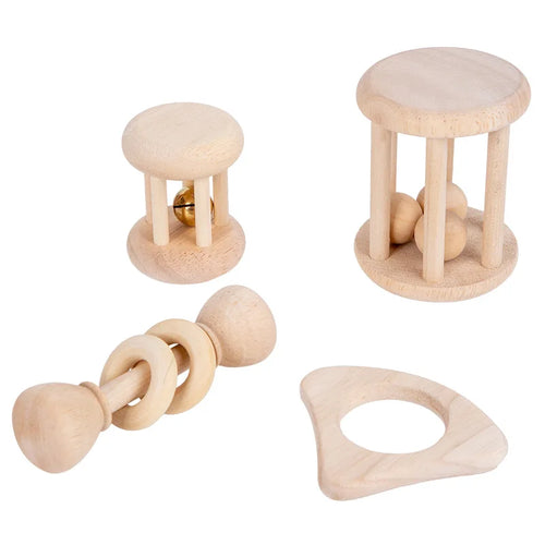 Wooden Monterossi 4-piece toys