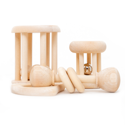 Wooden Monterossi 4-piece toys